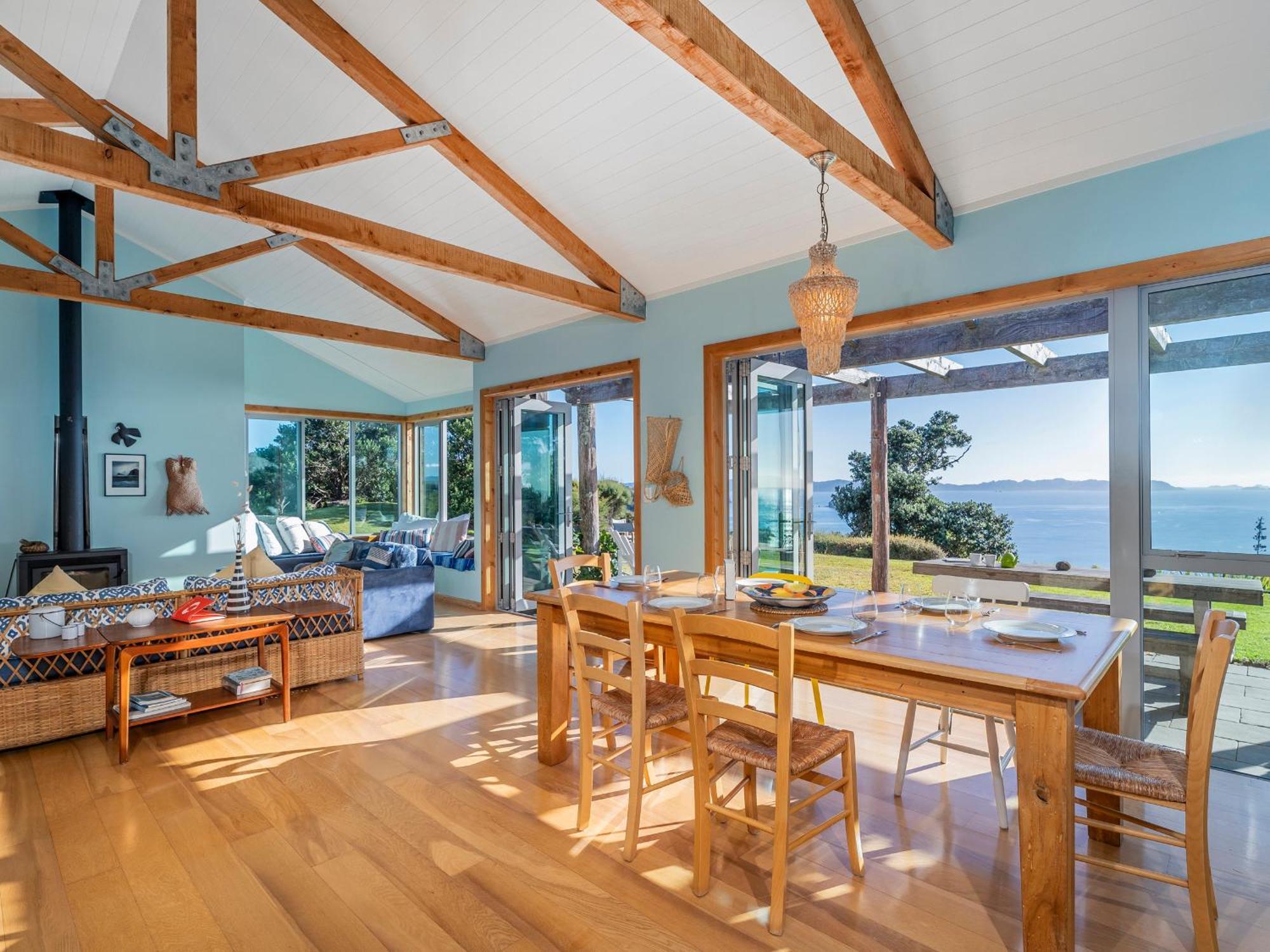 The Grandstand - Hahei Holiday Home Exterior foto
