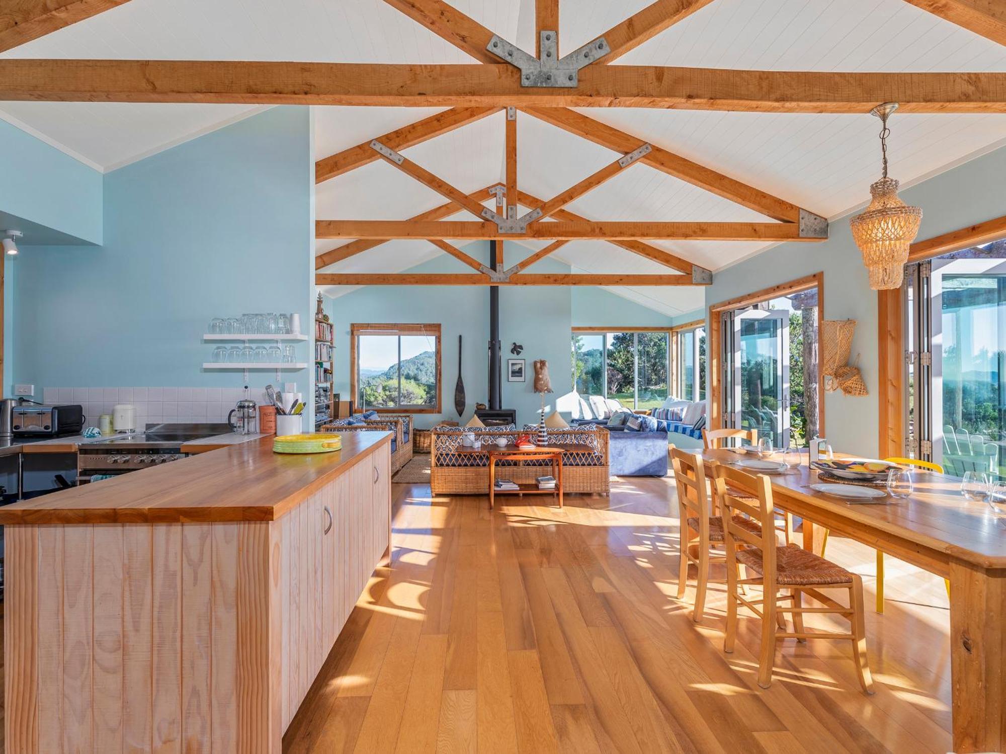 The Grandstand - Hahei Holiday Home Exterior foto