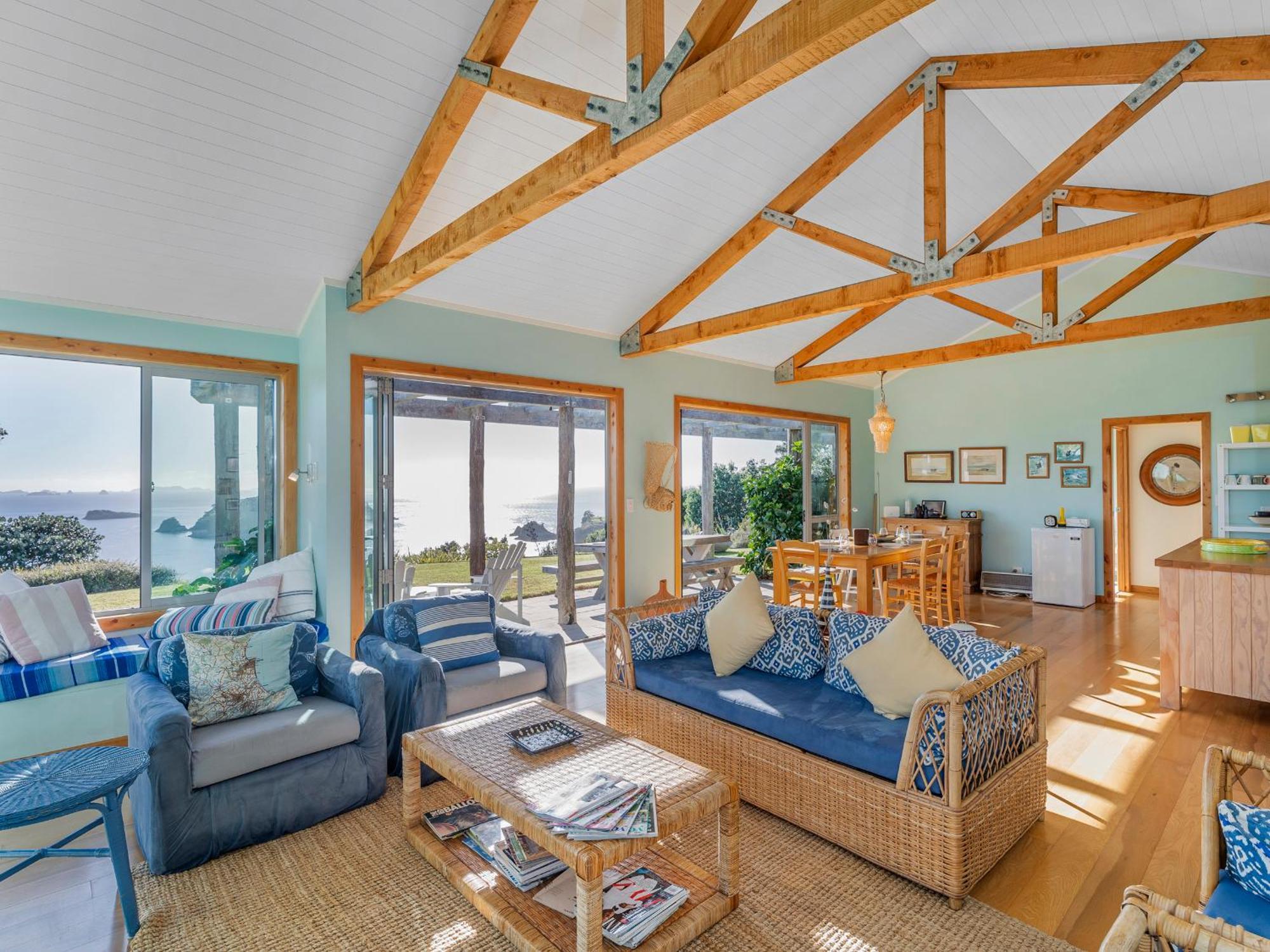 The Grandstand - Hahei Holiday Home Exterior foto