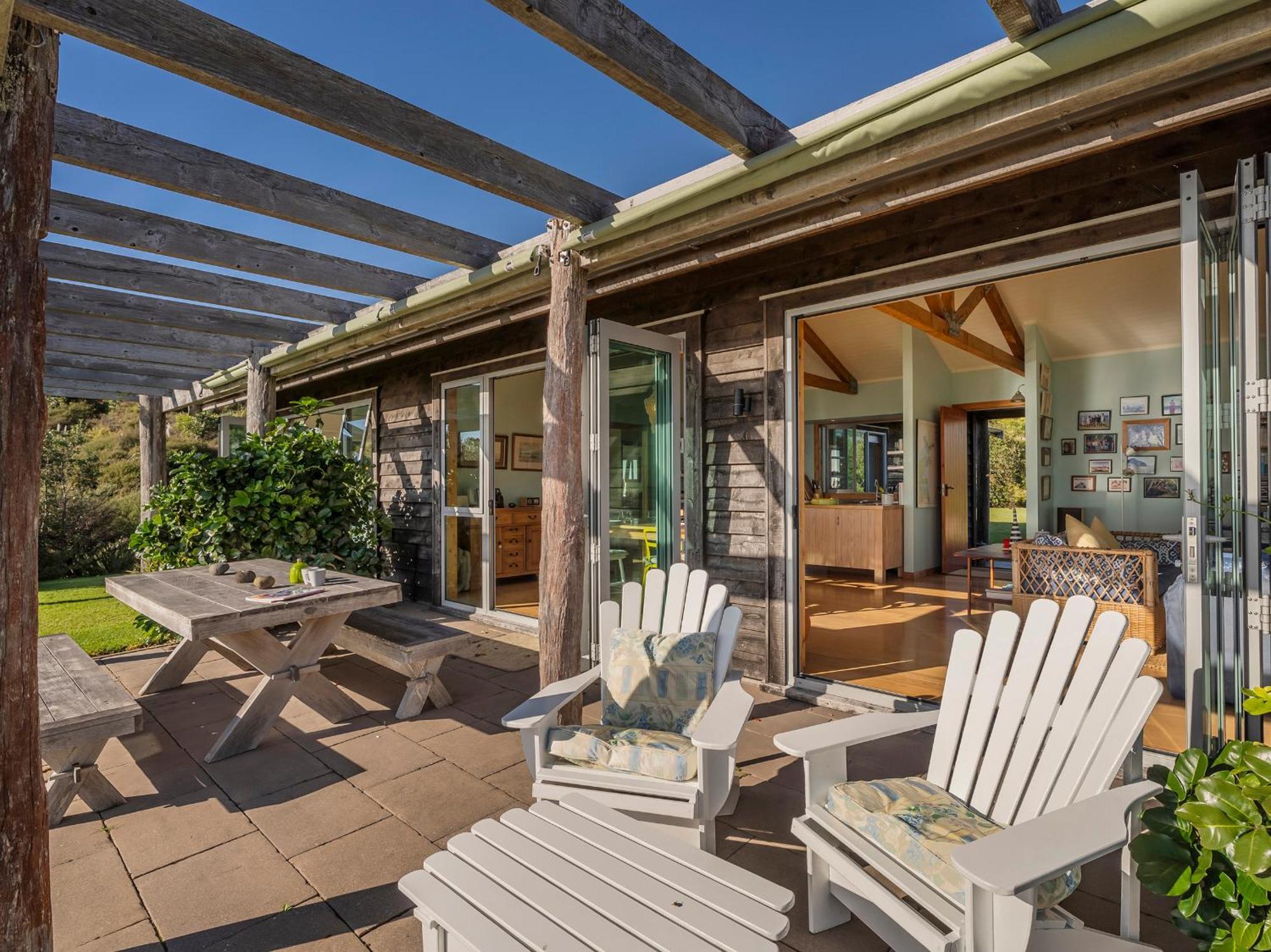 The Grandstand - Hahei Holiday Home Exterior foto